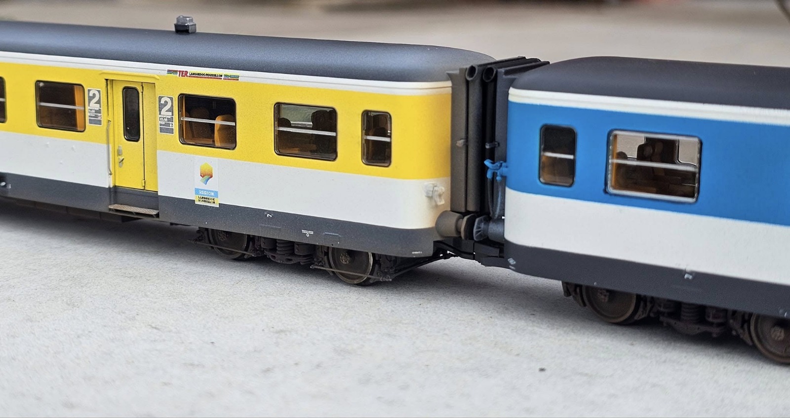 RGP modernisée REE MODELES X2748 Languedoc et XR7728 Bleu Rhône Alpes DCC DELAGE ZIMO – Image 5