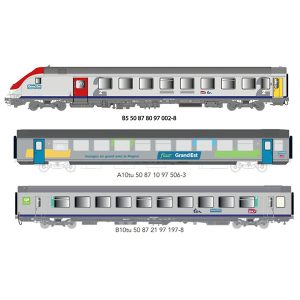 Coffret b5 Grand Est ex Bourgogne avec vtu 84 fluo