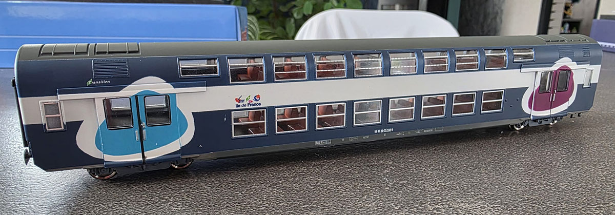 Voiture B transilien base vitrains Réf B transilien – Image 2