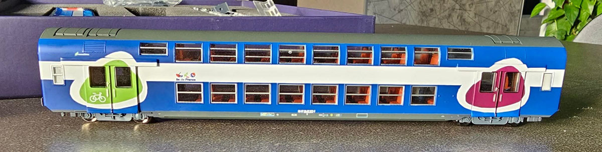 Voiture Bs transilien base vitrains Réf Bs transilien – Image 2