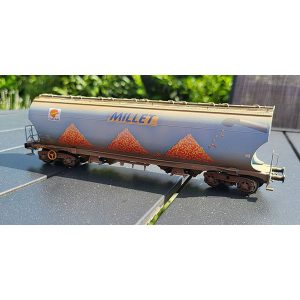 Wagon Millet LSM Patine avec Possibilité de plusieurs livrées & Patine différentes