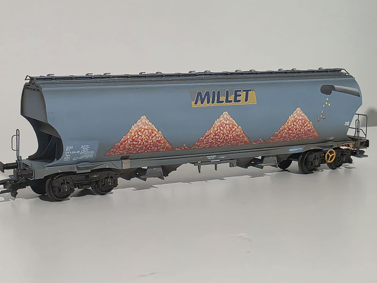 Wagon Millet LSM Patine avec Possibilité de plusieurs livrées & Patines – Image 2